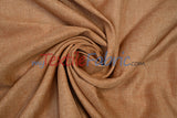 Vintage Linen Polyester Fabric - Faux Burlap, Rustic Natural Look, 58/60" Width (1 Yard)