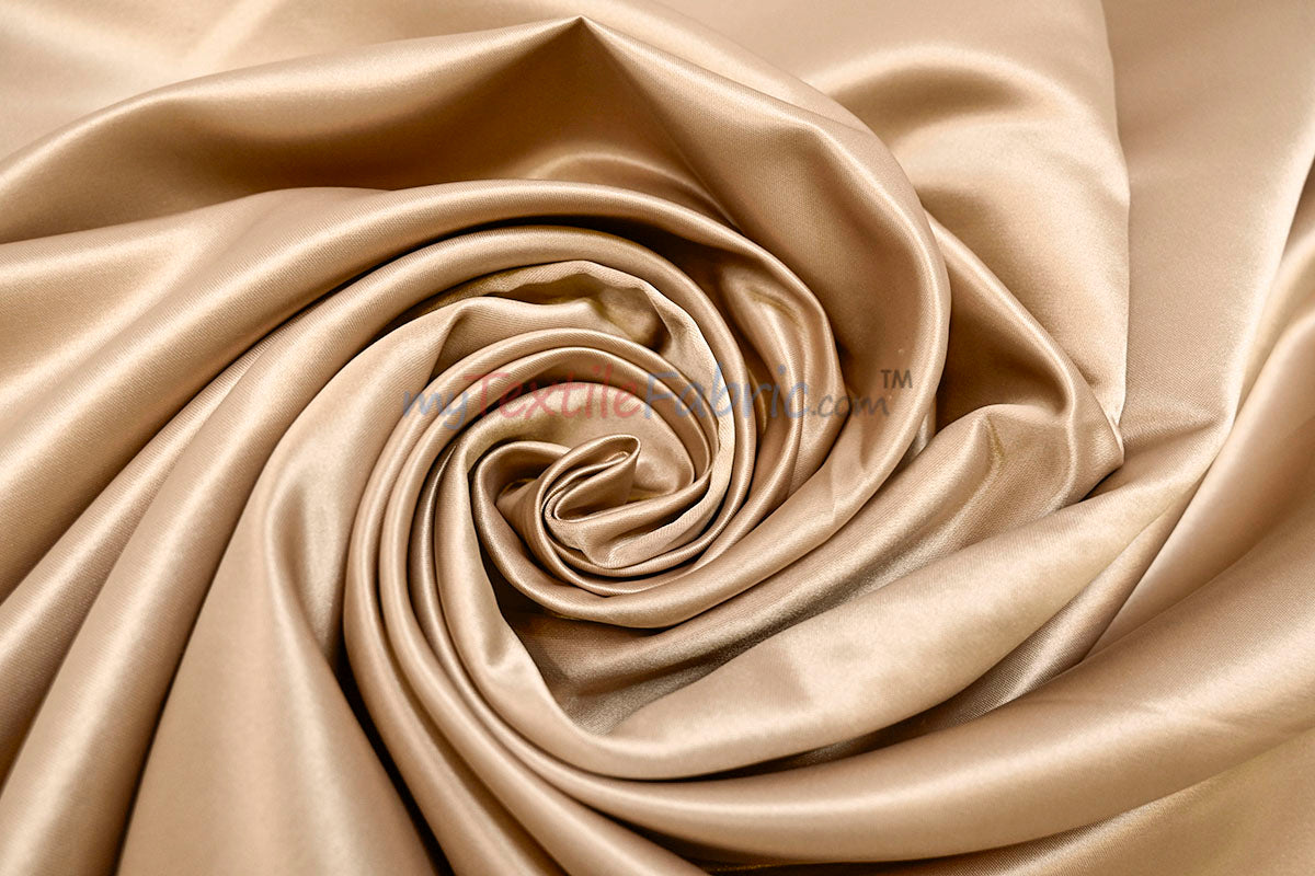 Lamour Satin Polyester Matte Satin Fabric - Multiple Colors, 58/60" Width (1 Yard)