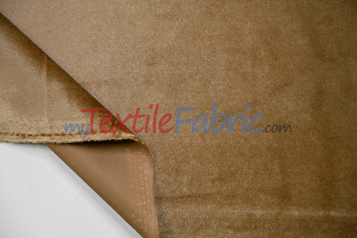 BT Royal Plush Velvet Fabric - Soft Plush Non Stretch Velvet, Multiple Colors, 58/60" Width (1 Yard)