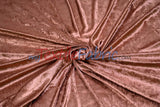 Panne Velvet Polyester Fabric - Crush Panne Velour, Solid, 58/60" Width (1 Yard)