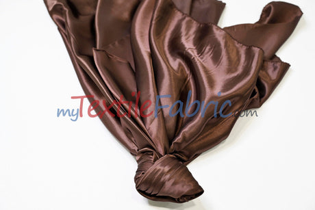 Stretch Charmeuse Satin Fabric - 96% Polyester 4% Spandex, Solid, 58/60" Width (Yards, Bolts, Sample Swatches)