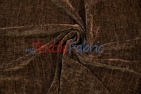 Chenille Polyester Fabric - Ultra Soft Velvety Texture, 60" Width, 350 GSM (1 Yard)