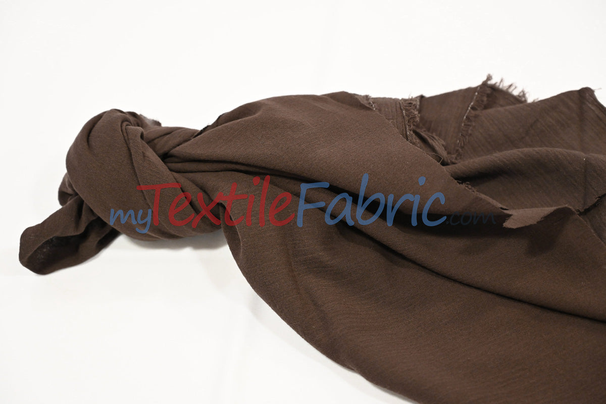 100 Percent Cotton Gauze Fabric - Soft Lightweight Muslin, 46/48" Width, Yards, Bolts, Sample Swatch (1 Yard)
