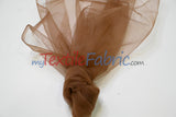 Micro Mesh Polyester Fabric - Sheer Soft Stretch Tulle, 58/60" Width, Multiple Colors (1 Yard)
