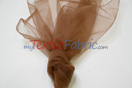 Micro Mesh Polyester Fabric - Sheer Soft Stretch Tulle, 58/60" Width, Multiple Colors (1 Yard)