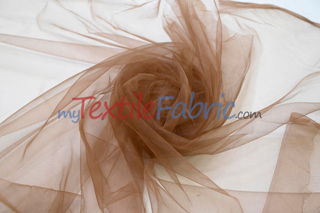 Micro Mesh Polyester Fabric - Sheer Soft Stretch Tulle, 58/60" Width, Multiple Colors (1 Yard)
