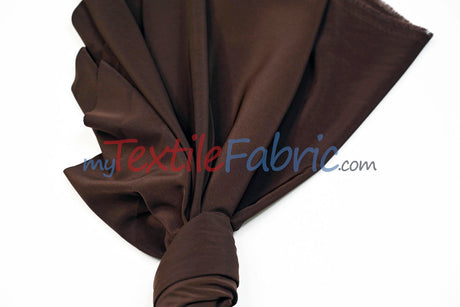 Peachskin Polyester Fabric - Solid Matte Finish, 58/60" Width (1 Yard)