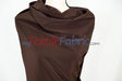 Peachskin Polyester Fabric - Solid Matte Finish, 58/60" Width (1 Yard)