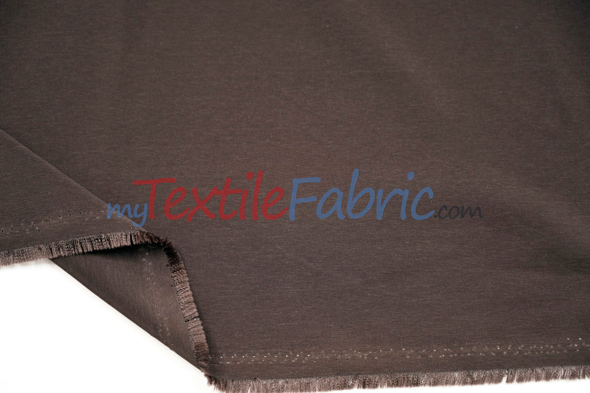 Peachskin Polyester Fabric - Solid Matte Finish, 58/60" Width (1 Yard)