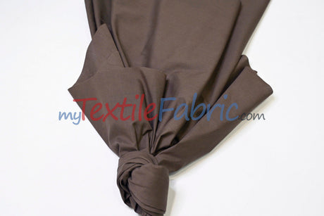 Polyester Cotton Broadcloth Fabric - Solid Colors, 58/60" Width (1 Yard)