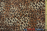 Small Cheetah Cotton Print 100 Percent Cotton Fabric - Animal Print, 58/60" Width (Yards)
