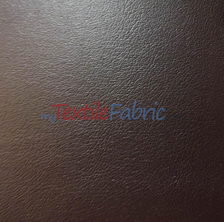Soft And Smooth Vinyl Fabric - Faux Leather, Solid Colors, 54" Width (1 Yard)