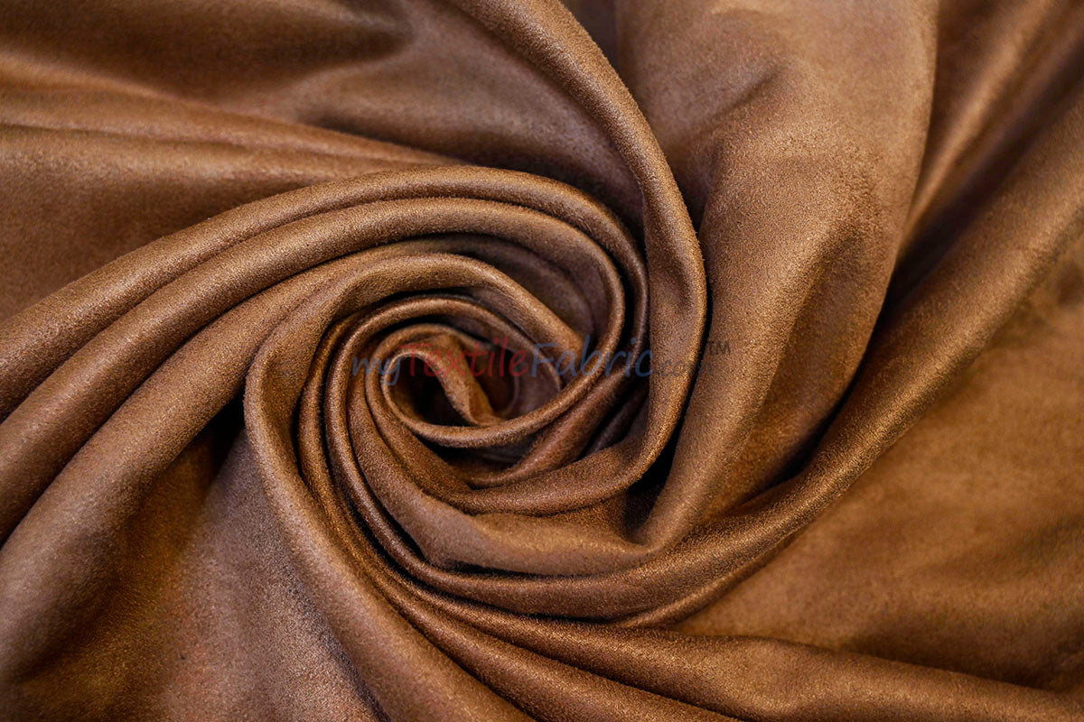 Microsuede Faux Suede Fabric - 40 Colors, 60" Width (Continuous Yards)