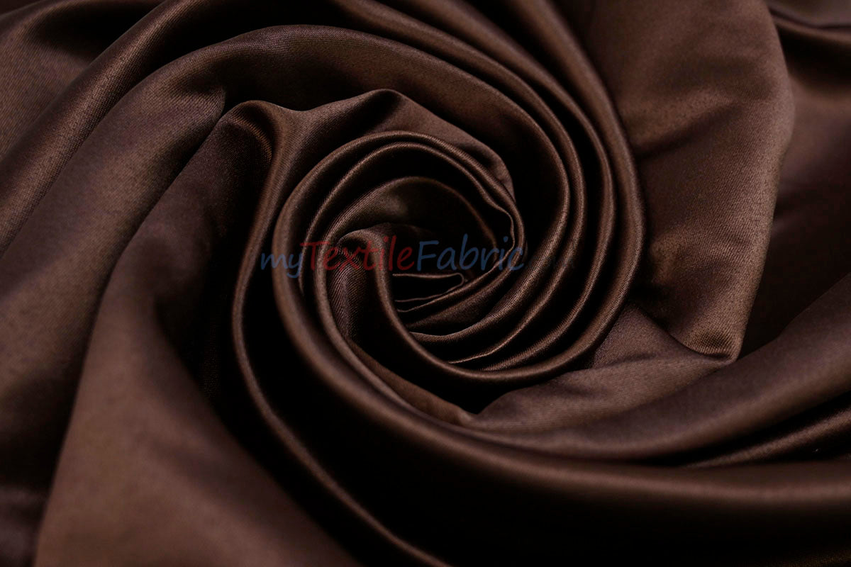 Lamour Satin Polyester Matte Satin Fabric - Multiple Colors, 58/60" Width (1 Yard)