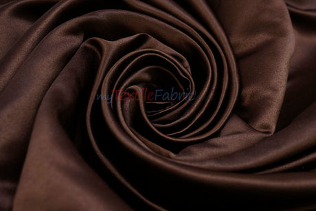 Lamour Satin Polyester Matte Satin Fabric - Multiple Colors, 58/60" Width (1 Yard)