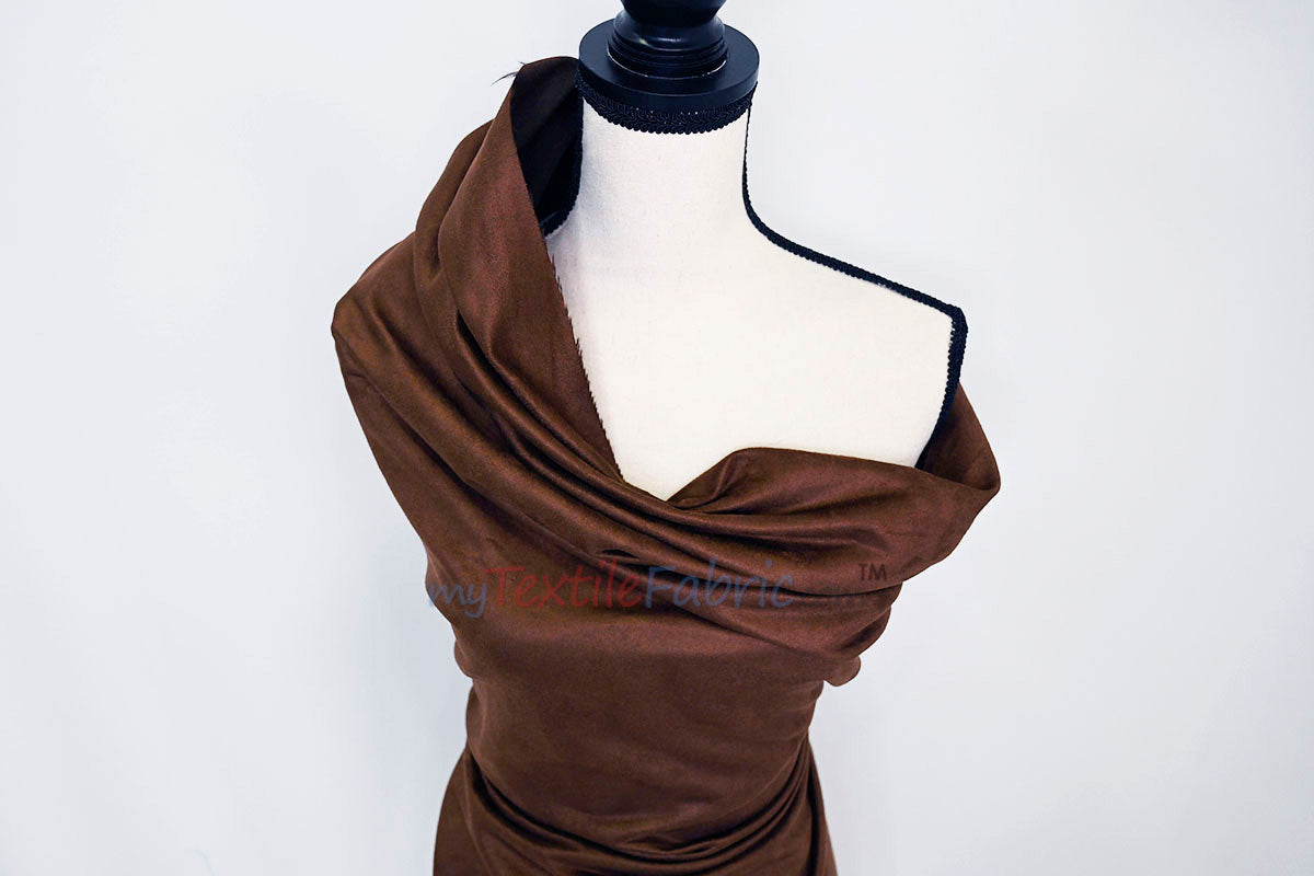 Microsuede Faux Suede Fabric - 40 Colors, 60" Width (Continuous Yards)