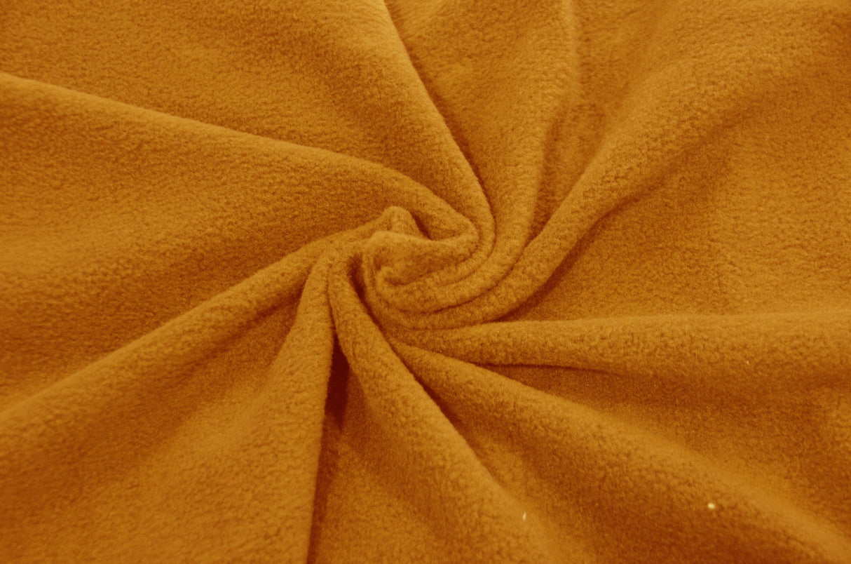 Polar Fleece Polyester Fabric - Anti Pill, Solid, 58/60" Width (1 Yard)