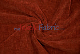 Chenille Polyester Fabric - Ultra Soft Velvety Texture, 60" Width, 350 GSM (1 Yard)
