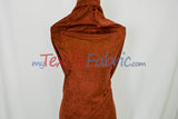 Panne Velvet Polyester Fabric - Crush Panne Velour, Solid, 58/60" Width (1 Yard)