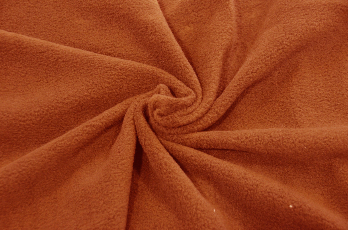 Polar Fleece Polyester Fabric - Anti Pill, Solid, 58/60" Width (1 Yard)