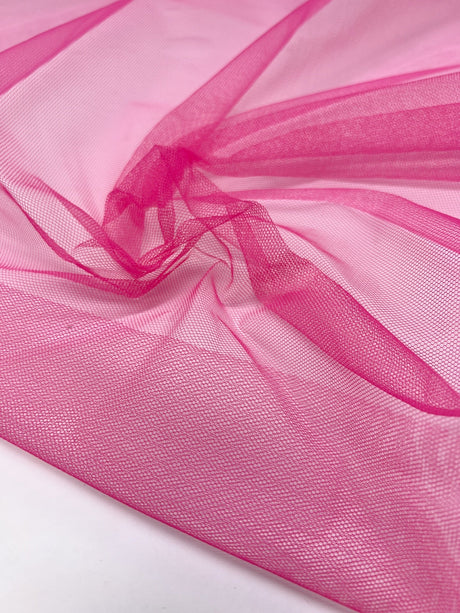 Pink Polyamide Mesh Woven