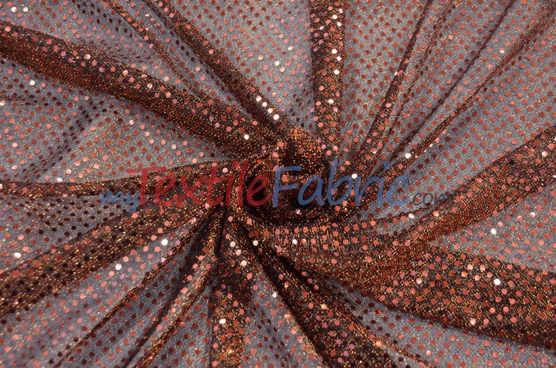Confetti Dot Sequins Polyester Fabric - 3Mm Sequins, 45" Width (1 Yard)