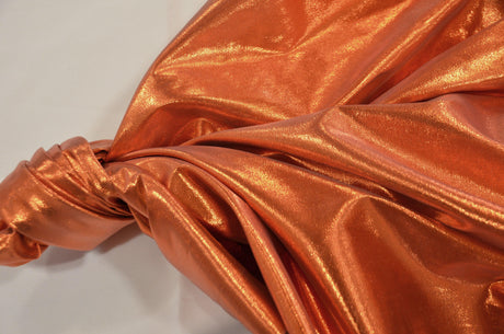 Tissue Lame Nylon Metallic Fabric - Solid Sheen, 44/45" Width (1 Yard)