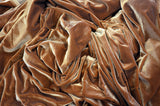 Stretch Velvet Spandex Fabric - Solid, 58" Width (1 Yard)
