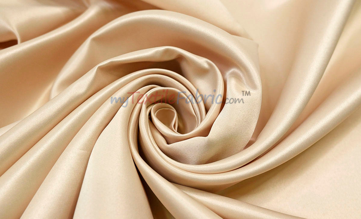Lamour Satin Polyester Matte Satin Fabric - Multiple Colors, 58/60" Width (1 Yard)
