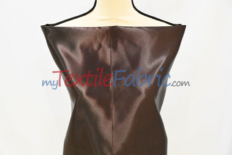 Bridal Satin Polyester Fabric - Shiny Solid, 58/60" Width, Multiple Colors (Yards, Bolts, Sample Swatches)