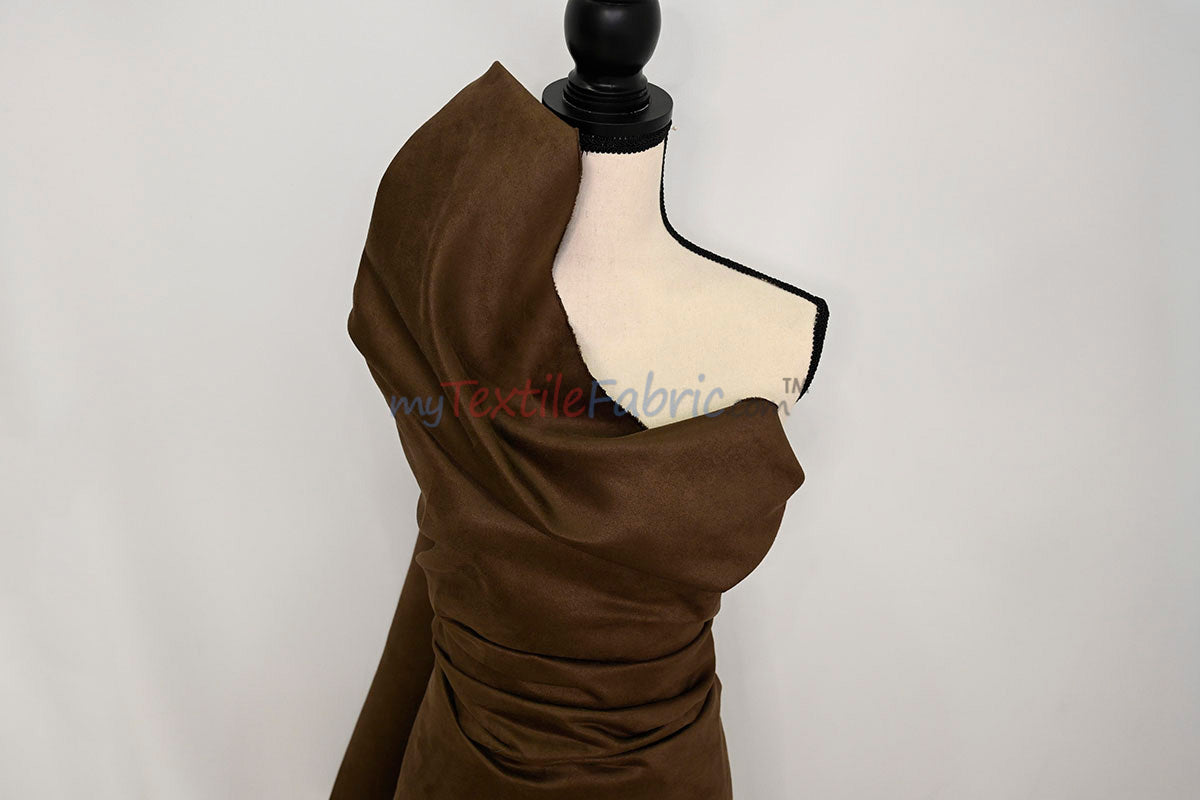 Microsuede Faux Suede Fabric - 40 Colors, 60" Width (Continuous Yards)