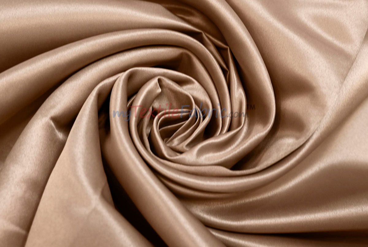 Lamour Satin Polyester Matte Satin Fabric - Multiple Colors, 58/60" Width (1 Yard)