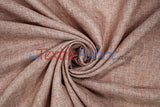 Vintage Linen Polyester Fabric - Faux Burlap, Rustic Natural Look, 58/60" Width (1 Yard)