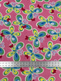 Assorted Anti-Pill Fleece Fabric - Floral, Butterfly, Dog, Pink Ribbon, Bright Plaid, 58-60 Inches Wide