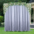 Velvet Backdrop Drape 16 ft x 57 in Dusty Blue