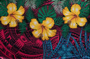 Polyester Sarong Hibiscus Assortment 72 x 45