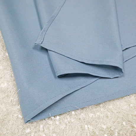 Square Polyester Table Overlay Topper 72x72 Dusty Blue