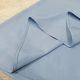 Round Polyester Tablecloth 90" Heavy Duty Premium Dusty Blue