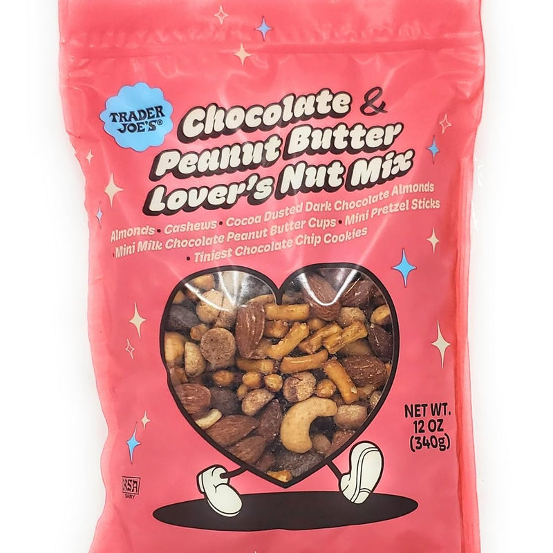 Chocolate & Peanut Butter Lover's Nut Mix 12 Oz