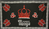 Polyester Sarong Kingdom of Tonga Crown Turtle Plumeria