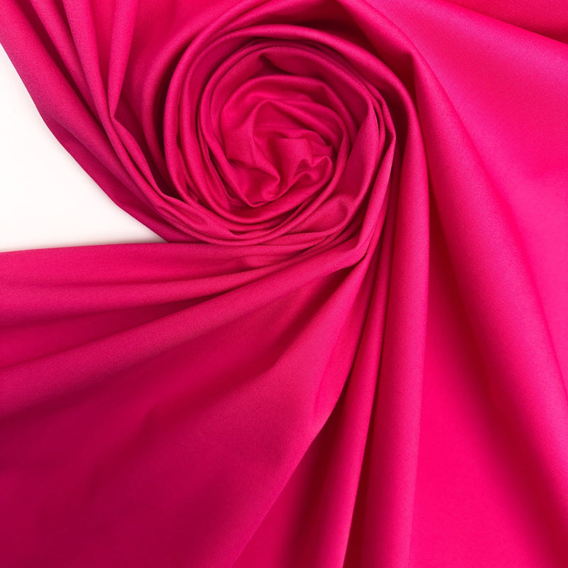 Pink Linen Viscose Elastane Woven