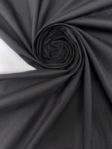 Cotton Plain Woven Black
