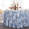 Mirage Jacquard Seamless Round Tablecloth