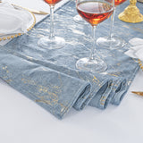 Velvet Table Runner 13x108 Dusty Blue