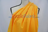 Gingham Seersucker 100 Percent Polyester Fabric - Yellow, Apricot, Pink Gingham Pattern, 57/59" Width (1 Yard)