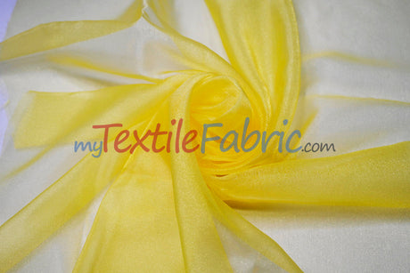 Crystal Organza Nylon Fabric - Sheer Sparkling, 45" Width (1 Yard)