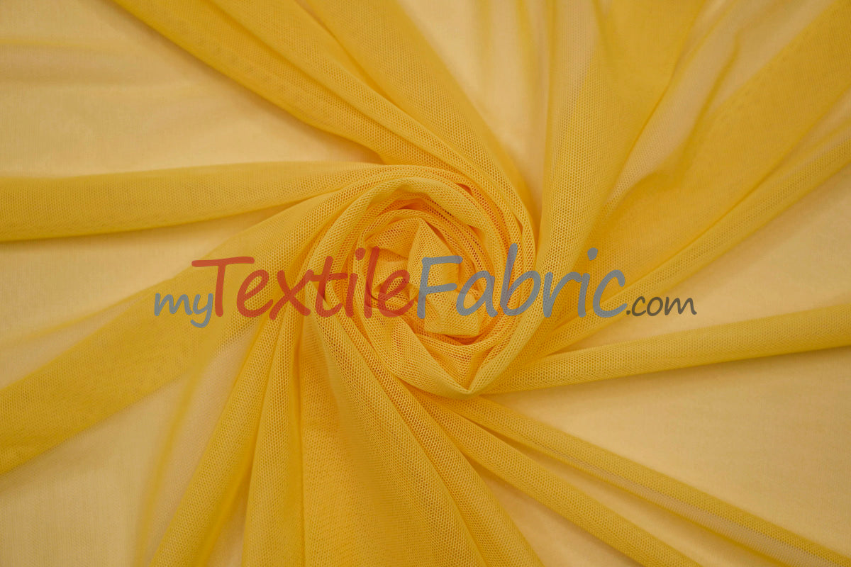 Super Soft Power Mesh Spandex Fabric - Multiple Colors, 58/60" Width (1 Yard)