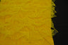 Organza Ruffled Taffeta Polyester Fabric - Layered Horizontal Ruffles, 57" Width, Multiple Colors (1 Yard)