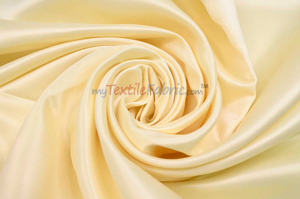 Lamour Satin Polyester Matte Satin Fabric - Multiple Colors, 58/60" Width (1 Yard)