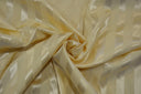 Bridal Satin Stripe Brocade Polyester Fabric - Tone On Tone Stripe, 58/60" Width, 4 Colors Available (1 Yard)